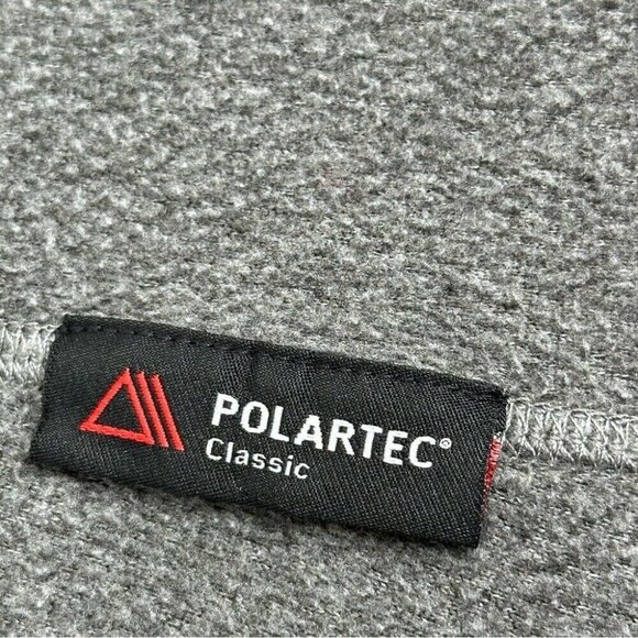 The North Face‎ Women's Grey Polartec Classic Full Zip Fleece Hooded Jacket S/37 - Picture 13 of 16